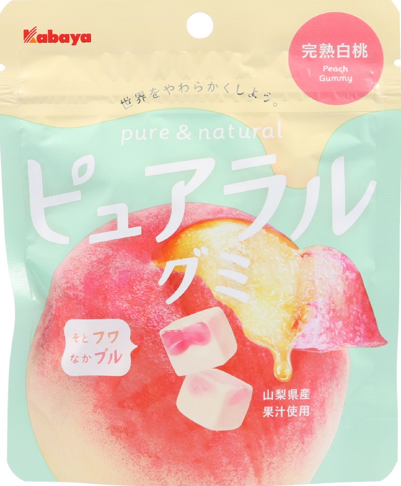 ピュアラルグミ　完熟白桃
